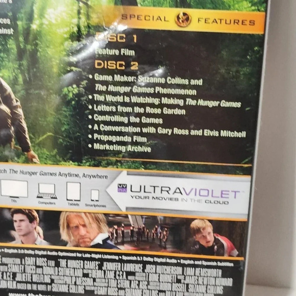 The Hunger Games DVD Movie 2012 2-Disc Set WORKING - Picture 5 of 9